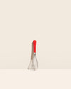 GIR Mini Whisk in Red on a cream background.