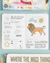 Kids Book Passport on a themed background