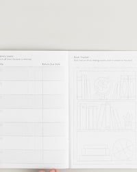 Kids Book Passport on a themed background