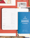 Museum Passport on a themed background