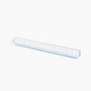 The Poketo Acrylic Straight Edge Ruler on a white background.