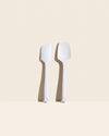 GIR Spatula and Spoonula Set on a cream background.