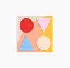 Geometric Sticky Notes in Warm on a white background.