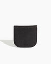 The Poketo Dome Wallet in Black on a white background.