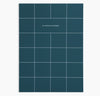 The Poketo Teal 18 Month Planner on a white background.