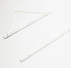 Close up the Acrylic Poster Hanger in Large on a white background.
