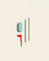 GIR Standard Straw on a cream background.