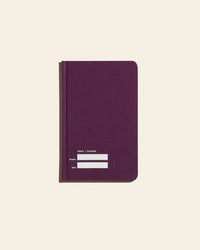 Today Planner in Plum on a cream background.